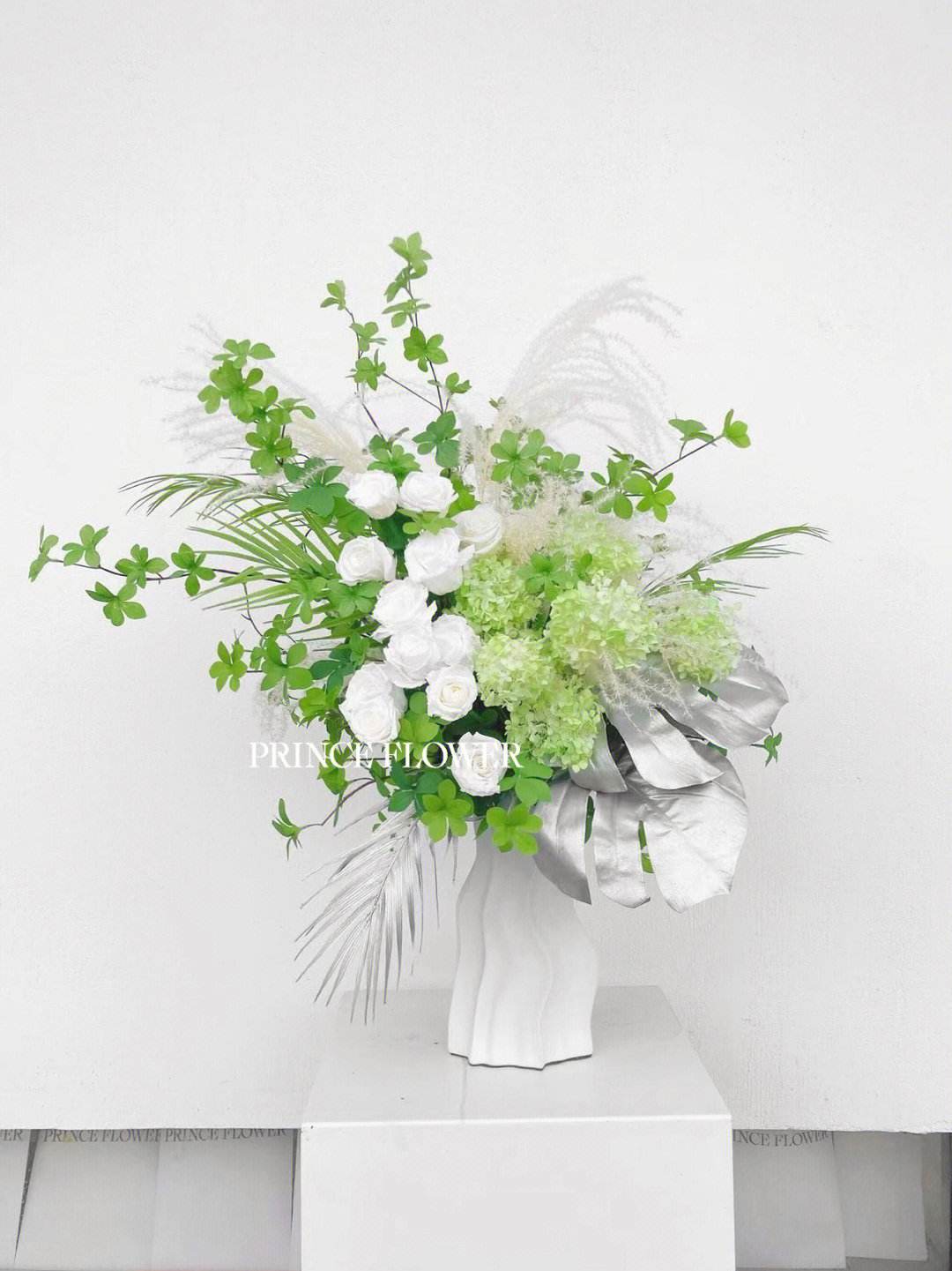 四季系列設計款造型前臺花春與焦炭